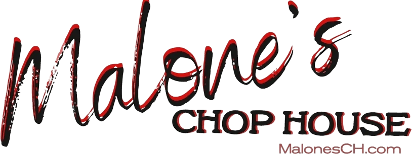 A green background with red writing that says love chop