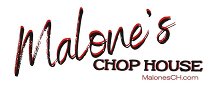 A logo of malone 's chop house
